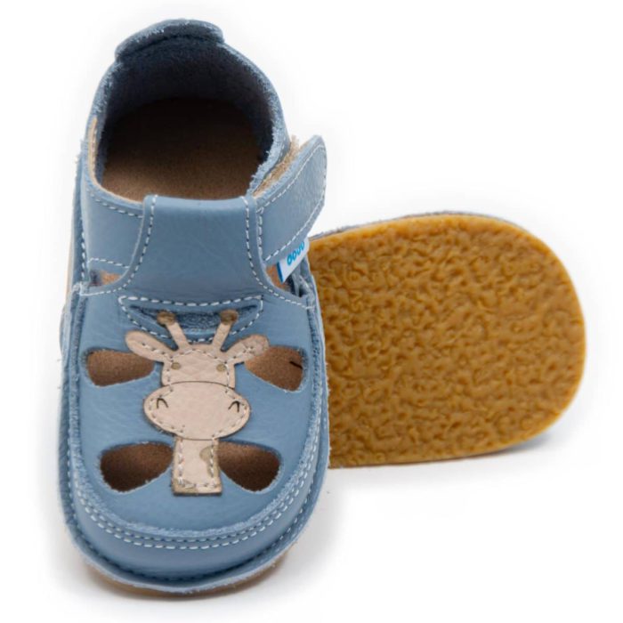 Dodo Sandals Giraffe / Baby Blue
