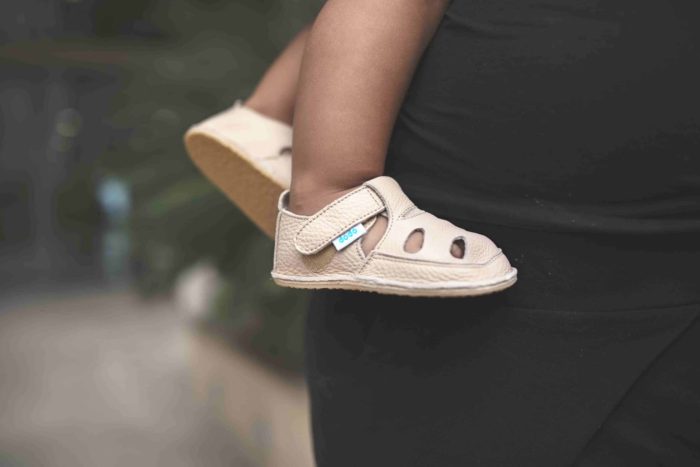 Dodo Sandals Cream Plain - Image 5