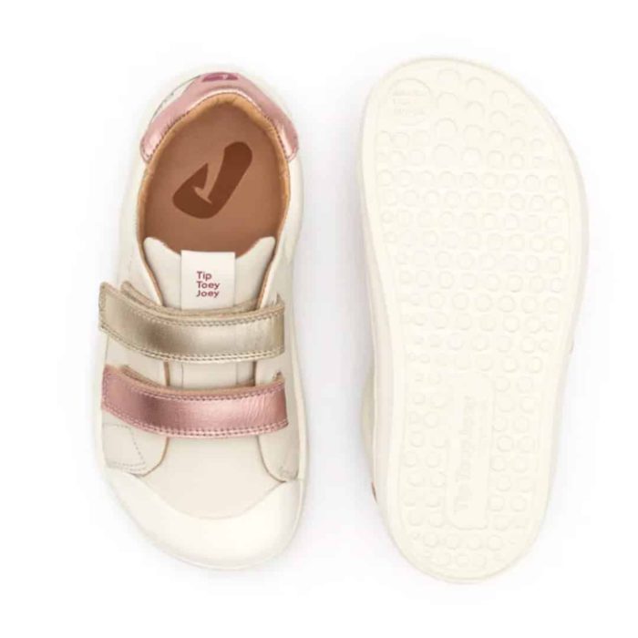 Tip Toey Joey - Ramp Play / Tapioca, Rose Gold and Champagne