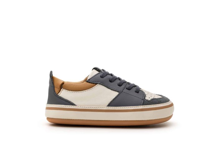 Tip Toey Joey - Bossy Ollie / Tapioca, Slate Blue & Hay - Image 5