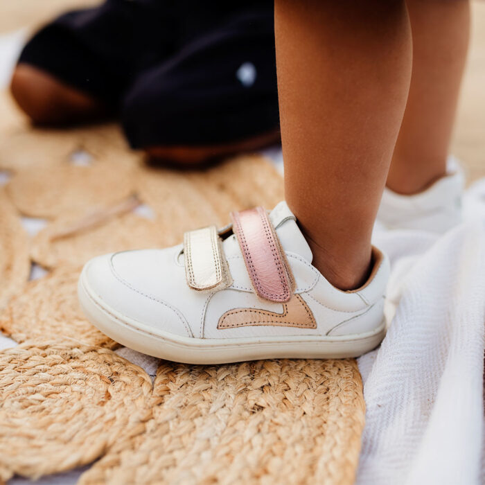 Tip Toey Joey - Ramp Landy - White / Champagne and Rose Gold - Image 6