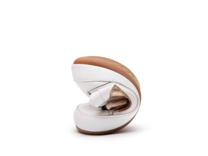 Tip Toey Joey - Bossy Landy - White / Champagne and Rose Gold - Image 5