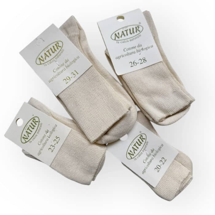 Natural Organic Socks - Natur - Ecru - Image 2