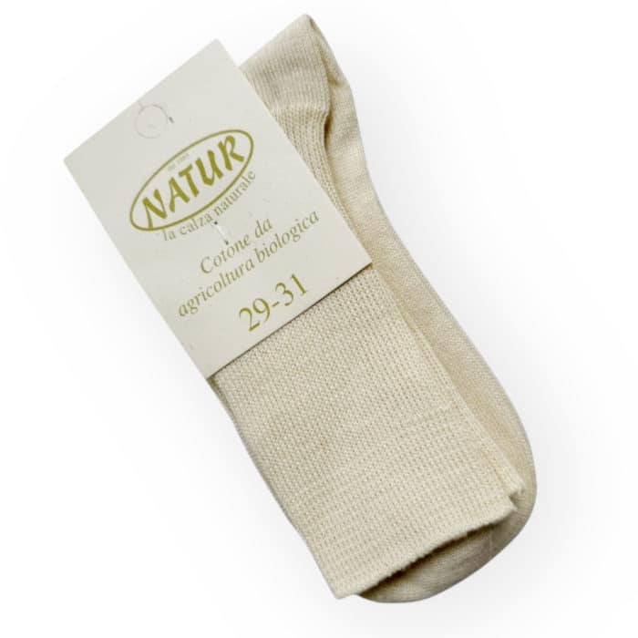 Natural Organic Socks - Natur - Ecru