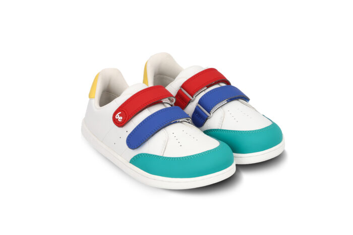 Be Lenka – Kids Barefoot Sneakers Be Lenka Energise Kids - White & Multicolour - Image 3