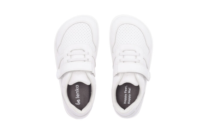 Be Lenka – Kids Barefoot Sneakers Be Lenka Scoot Kids - All White - Image 4