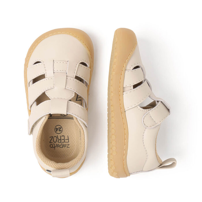 Zapato Feroz - Irta Rocker / Microfibra Beige - Image 3