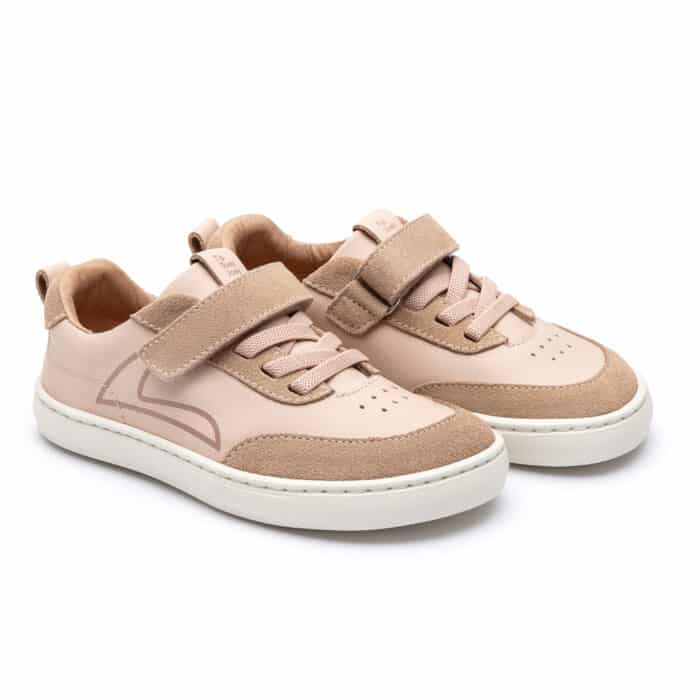Tip Toey Joey - Outline / Papaya Cream & Rose Smoke Suede - Image 6