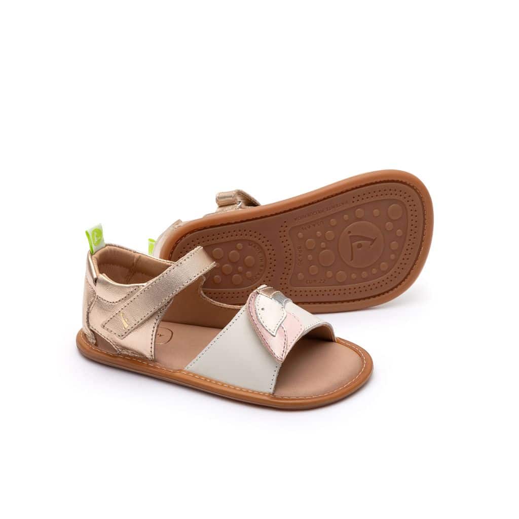 Tip Toey Joey - Toucan / Metalic Salmon, White Dream & Sterling Silver - Image 3