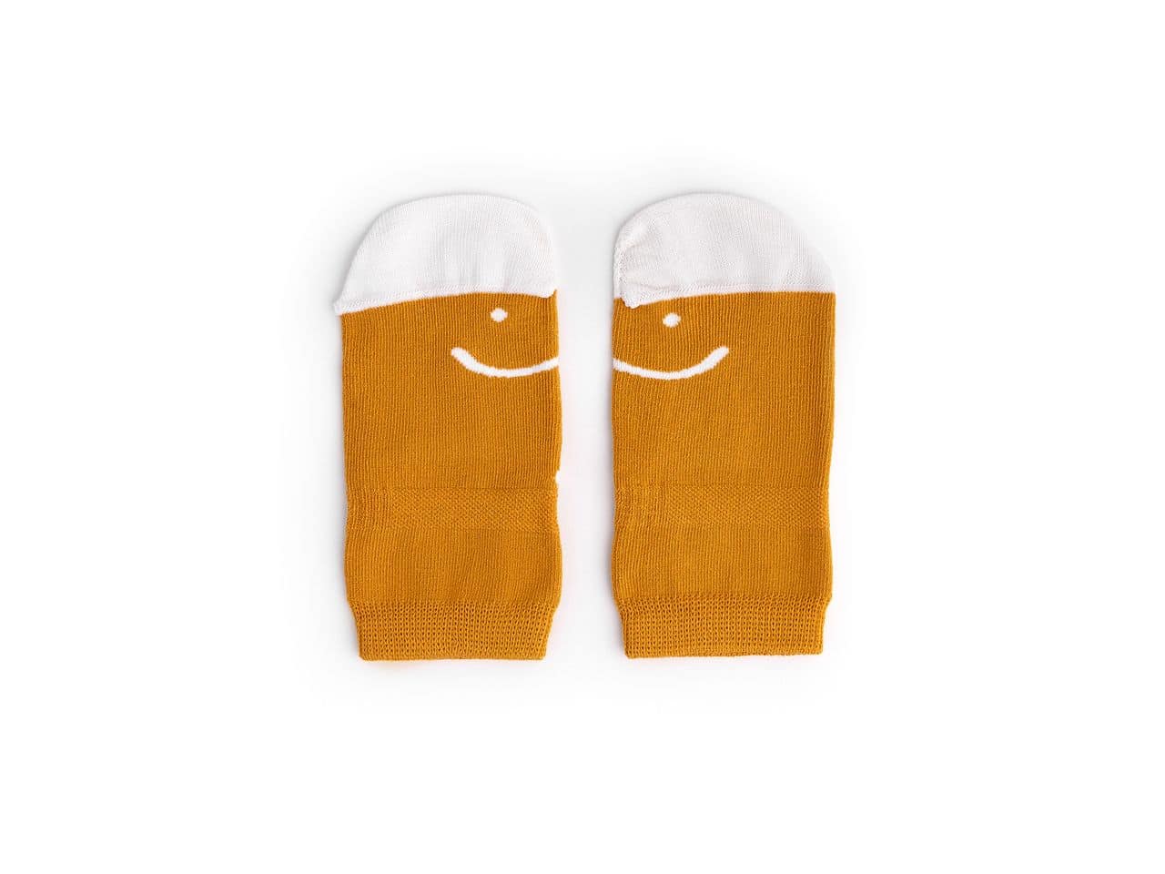 Tip Toey Joey - Foot Friendly Socks (2 pairs) / Azul & Mostarda - Image 2