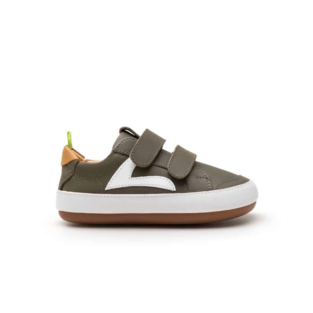Tip Toey Joey - Hopper Mini / Mineral Green, White & Hay - Image 5